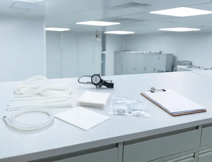 Polymer inspection station