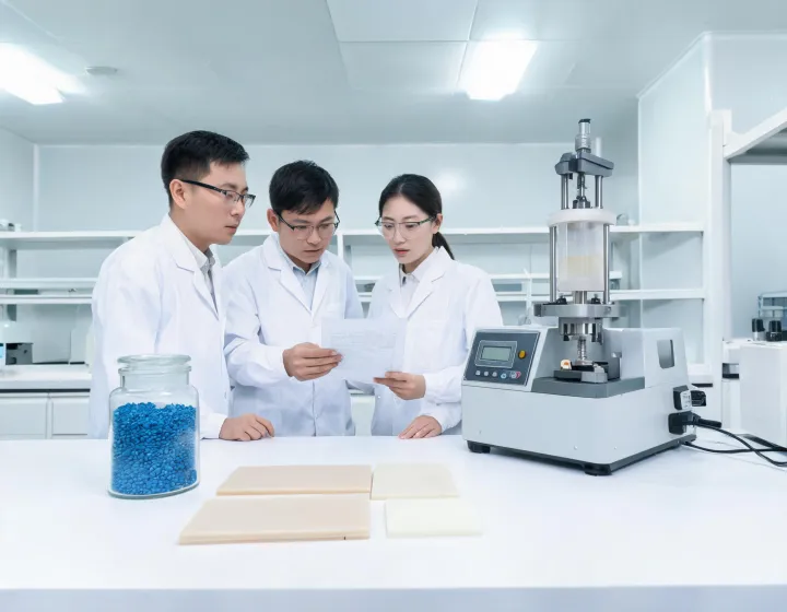 Polymer pellets and molded samples